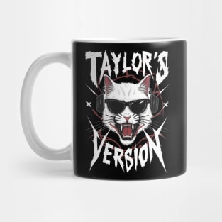 death metal taylors cat version Mug